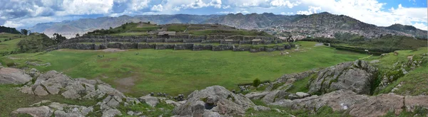 Ruinas Sacsayhuaman, Cuzco, Perú . — Foto de Stock