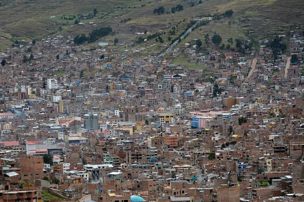 Stadt puno, peru. — Stockfoto