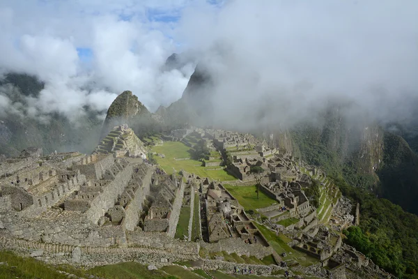 El plano clásico de Machu Picchu . — Foto de Stock