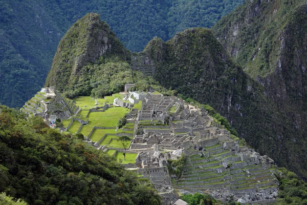 Machu Picchu - az elveszett város, az inkák, Peru. — Stock Fotó