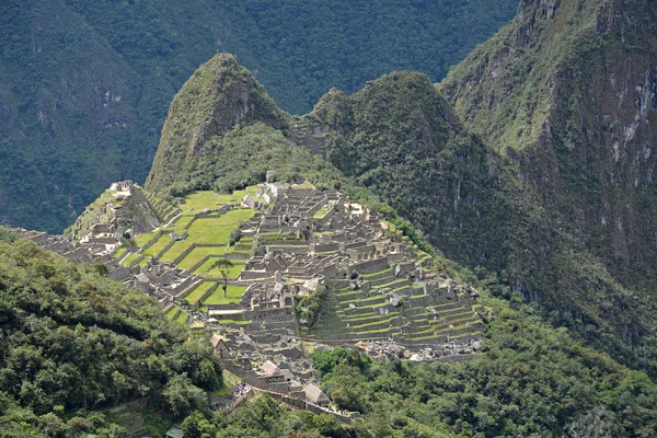 Machu Picchu - la ciudad perdida de los Incas, Perú . — Foto de Stock