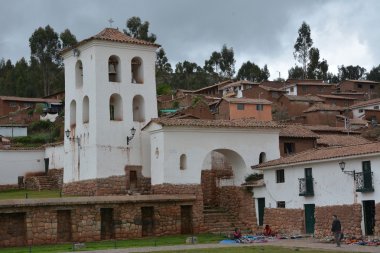 Chinchero, kutsal vadi Peru.