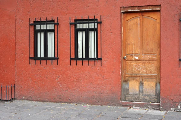 Coyoacan wijk, Mexico-stad. — Stockfoto