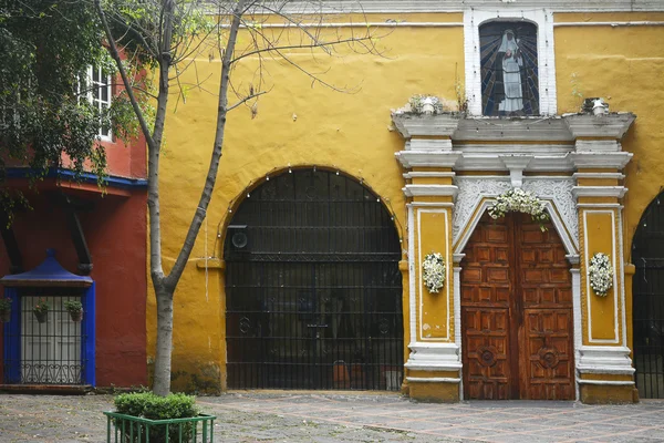 Čtvrti Coyoacan, Mexico City. — Stock fotografie