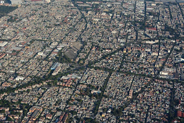 Luchtfoto van mexico-stad. — Stockfoto