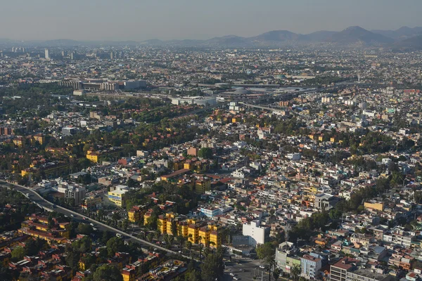 Vista aérea de la Ciudad de México . — Foto de Stock