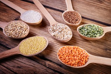 Hububat ahşap tablo