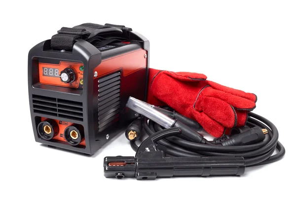 Inverter Kaynak Makinası beyaz bir arka plan üzerinde