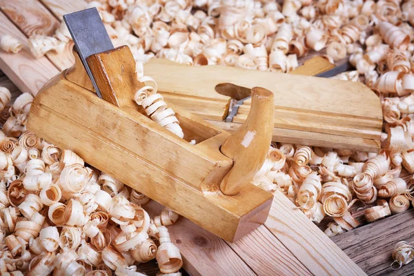 Handwerkzeuge für die Holzbearbeitung — Stockfoto