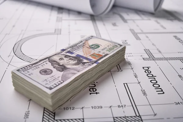 Financing of construction Royalty Free Stock Images
