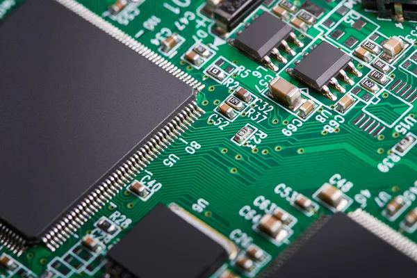 Circuit board computer — Stock Photo, Image