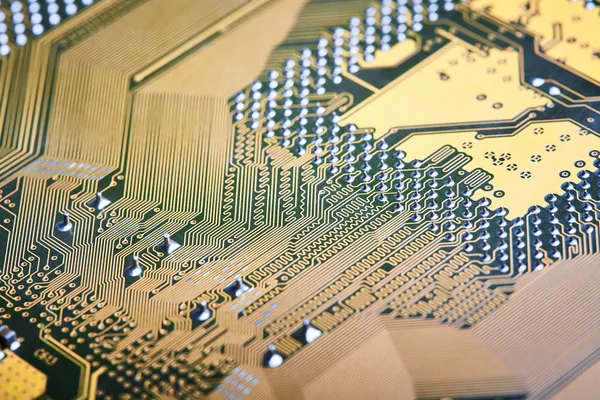 Circuit board close-up — Stockfoto