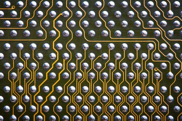 Scheda elettronica PC — Foto Stock