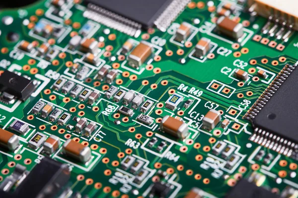 Circuit board computer — Stock Photo, Image