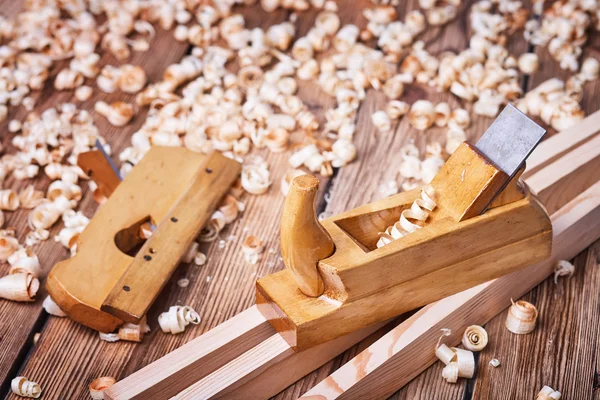 Herramientas manuales para carpintería — Foto de Stock