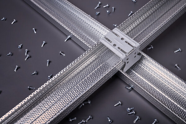 Крепление для листов гипсокартона
