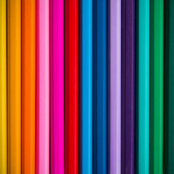 Fondo de lápices de colores — Foto de Stock