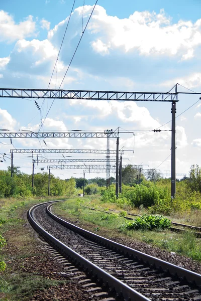 景色の鉄道 — ストック写真