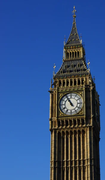 Η Elizabeth Tower Big Ben στο Λονδίνο, Ηνωμένο Βασίλειο — Φωτογραφία Αρχείου