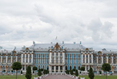 Catherine Palace St. Tsarskoe Selo, St. Petersburg, Rusya'nın içinde.