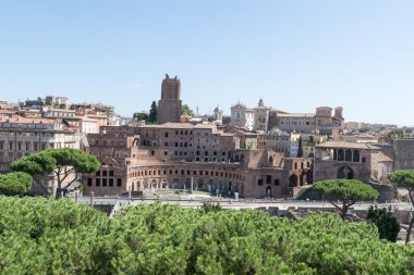 Roma yüksek, İtalya'nın görünümü