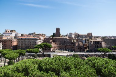 Roma yüksek, İtalya'nın görünümü