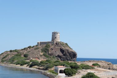 Eski İspanyol Kulesi, Coltellazzo, Nora, Pula, Sardinya, İtalya