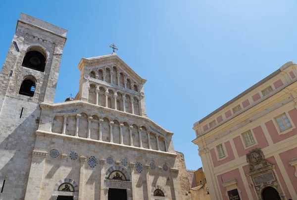 Cathédrale Sainte-Marie à Cagliari, Italie Photos De Stock Libres De Droits