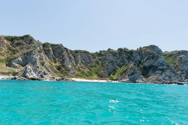 Groticelle plaj Tropea şehir, Calabria, İtalya.