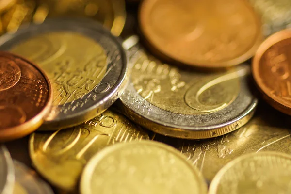 Euro sikkelerinin arkaplanı para (Avrupa para birimi)