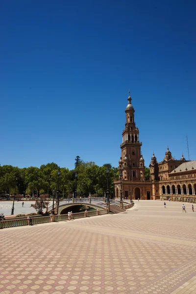 Plaza de España en Sevilla, España — Foto de Stock