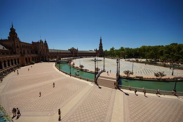 Sevilla, İspanya İspanyol Meydanı — Stok fotoğraf