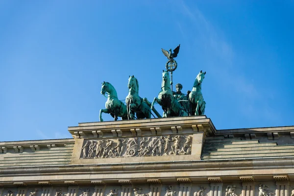 Brama Branderburska w Berlinie. — Zdjęcie stockowe