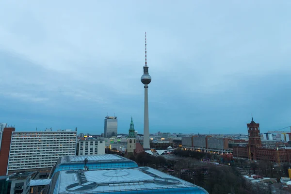 Berlin Skyline, Duitsland. — Stockfoto