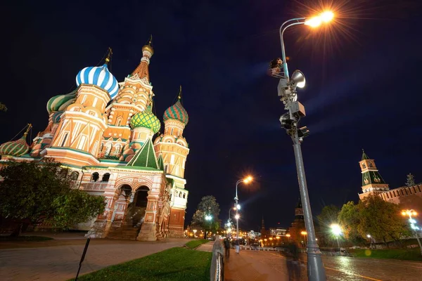 Moskova Daki Kızıl Meydan Daki Basil Katedrali Moskova Nın Ortodoks Stok Resim