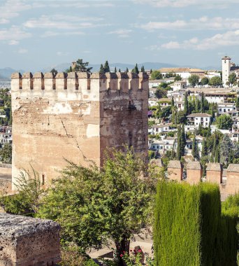 Granada şehrinde La Alhambra