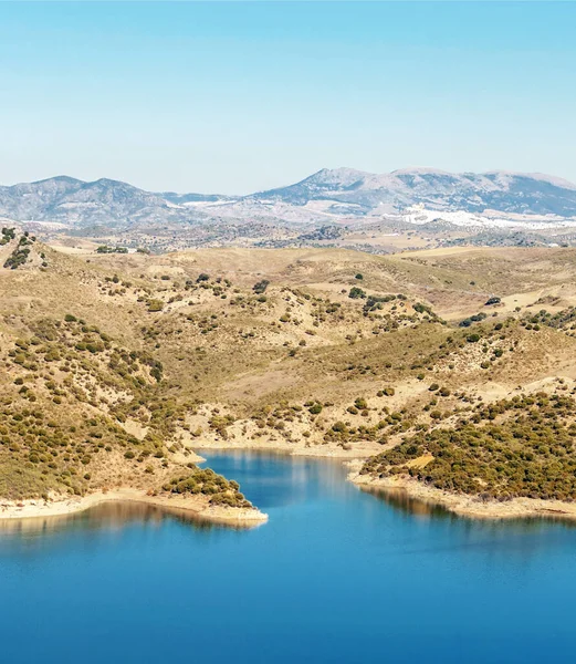 Lago Zahara Sierra Cádiz — Fotografia de Stock