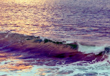 San Sebastian kıyıları İspanya 'nın kuzeyinde Cantabrian Denizi' nde