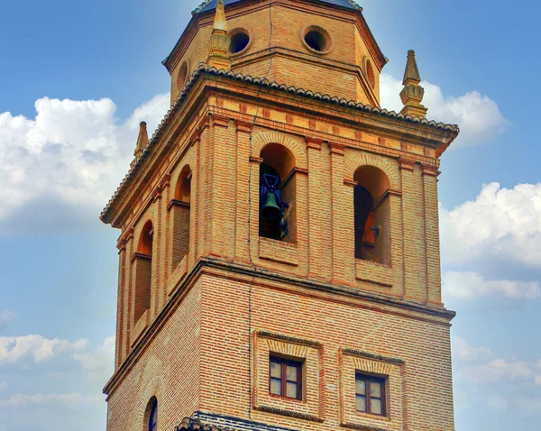 Campanario Una Iglesia Estilo Árabe Granada España —  Fotos de Stock