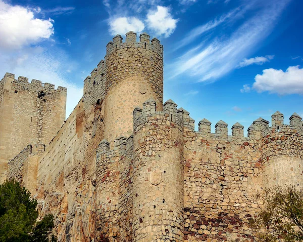 Замок Альманса Іспанії — стокове фото