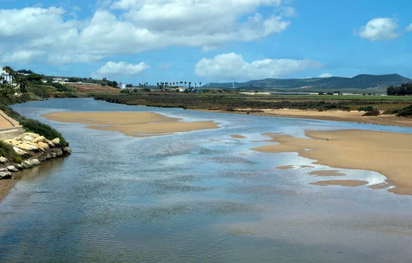 Kust Conil Frontera Het Zuiden Van Spanje Met Strand Een — Stockfoto