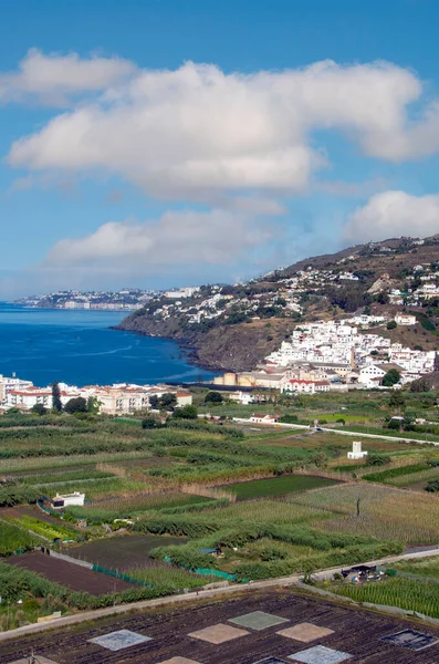 Stad Granada Het Zuiden Van Spanje Kunt Witte Huizen Zien — Stockfoto