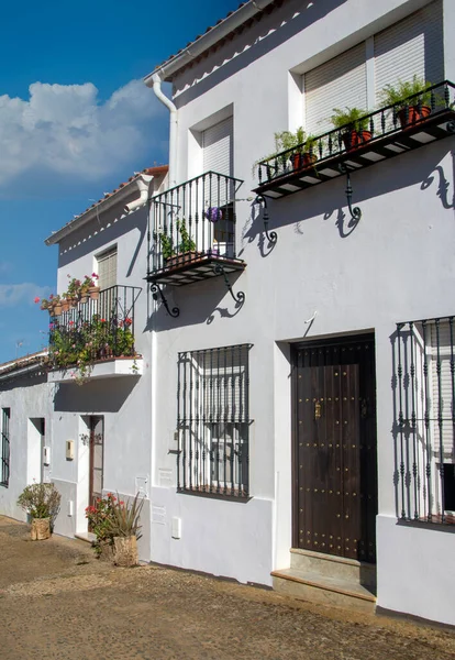 Rue Cortelazor Dans Province Huelva Dans Sud Espagne Est Village — Photo