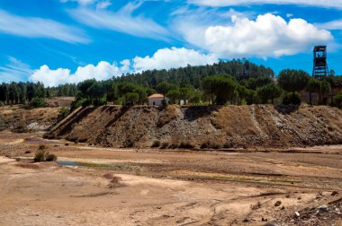 İspanya 'nın güneyindeki Huelva eyaletindeki Rio Tinto madeninde.