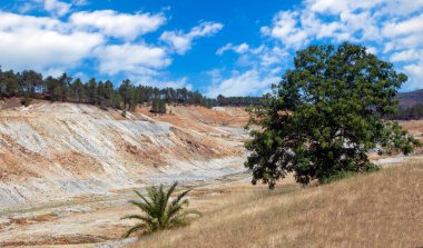 İspanya 'nın güneyindeki Huelva eyaletindeki Rio Tinto madeninde.