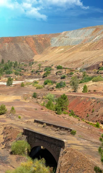 Bergwerk Rio Tinto Der Provinz Huelva Süden Spaniens — Stockfoto