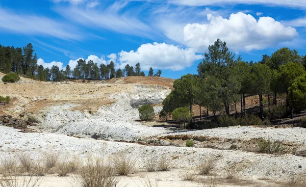 İspanya 'nın güneyindeki Huelva eyaletindeki Rio Tinto madeninde.