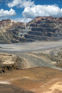 İspanya 'nın güneyindeki Huelva eyaletindeki Rio Tinto madeninde.