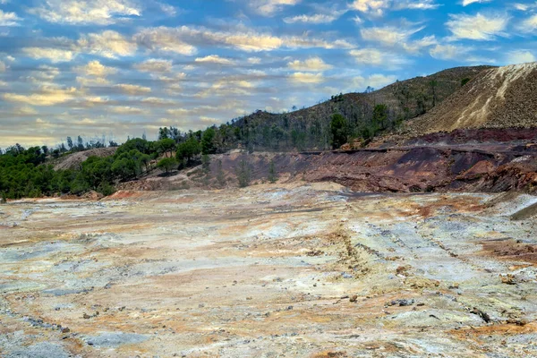 Miniera Rio Tinto Nella Provincia Huelva Nel Sud Della Spagna — Foto Stock