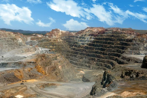 İspanya 'nın güneyindeki Huelva eyaletindeki Rio Tinto madeninde.